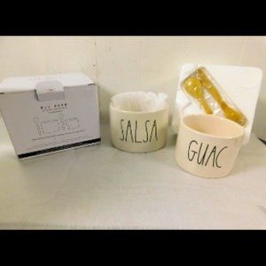 NWT UNOPENED Rae Dunn Guac and Salsa Bowl Set NEW in Box Artisan Collection